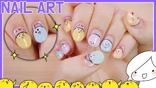 귀여운 캐릭터 젤 네일아트! ENG SUB - 달려라치킨