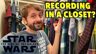 Why It's Completely Normal Adam Driver Recorded Voiceovers In His Closet for The Rise of Skywalker