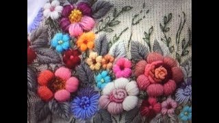 ОБЪЕМНАЯ  ВЫШИВКА  ШЕРСТЬЮ  -- ШКОЛА  РУКОДЕЛИЯ Татьяны Шелиповой