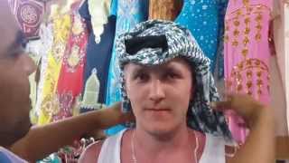 Как завязать арафатку. How to tie arafatki. Full HD 1080p