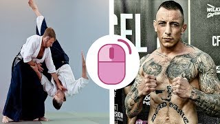 Neki debil je napravio AIKIDO sektu i ubedio sve da je najjači. AIKIDO je prevara! Dušan Džakić