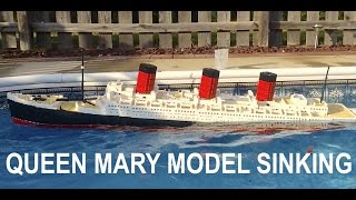 LEGO Queen Mary Model Sinking 【7+ ft model】
