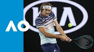 Marco Cecchinato vs. Alexander Zverev - Match Highlights (R1) | Australian Open 2020