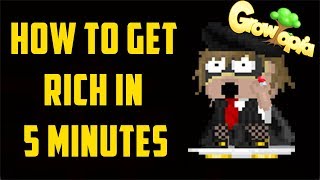 Growtopia | How to get rich in 5 minutes! (MASS #15)