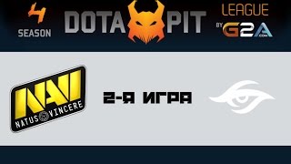 Na'Vi vs Secret #2 (bo3) | Dota Pit 4, 19.03.16