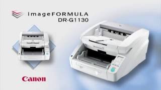 Canon DR-G1100 & DR-G1130 Production Document Scanner from CSG