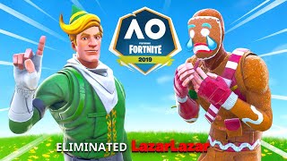 I *ELIMINATED* Lazarbeam In The Fortnite Pro Am!