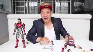 Unboxing Hottoys Ironman termahal Mark 47, 13 jutaaa!!!