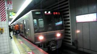 JR東西線 北新地駅 新自動放送試験？