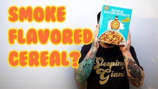 MAPLE BACON DONUTS Cereal Taste Test / Review