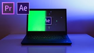 Трекинг и замена видео в экране Premiere Pro и After Effects