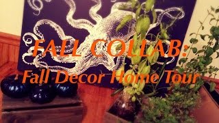 FALL COLLAB:  Fall Home Decor Tour!!! (and some puppy time!)