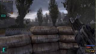 S.T.A.L.K.E.R. Shadow of Chernobyl on intel hd graphics 510 Штурм блокпоста на кордоне Сборка 2017