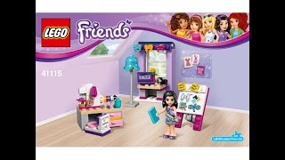 LEGO® Friends 41115 Творческая мастерская Эммы . Инструкция по сборке