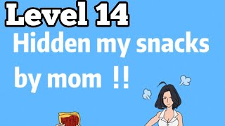 Hidden My Snacks By Mom Day 14 Level Android iOS Walkthrough Solution
