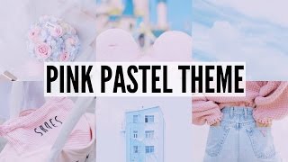 INSTAGRAM FEED: PINK PASTEL THEME - VSCO TUTORIAL