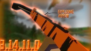 Unturned 3.14.11.0: EXPLOSIVE ARROWS, ITEM ROTATION, GROCERY BAGS & MORE!