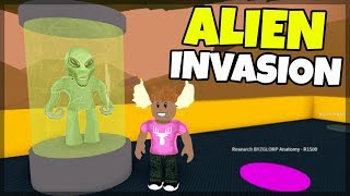 ARRH ALIENS INVASION! - Dansk Roblox: Mars Invasion Tycoon