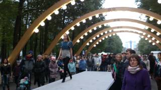 Показ в парке Сокольники Uryadova&Efremova 5.10.13