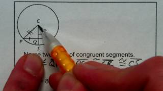 Tangent Theorem Radius and Chord Theorem
