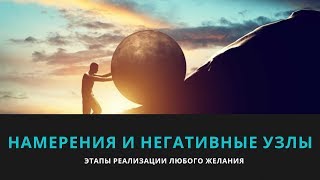 Намерение и негативные узлы  Этапы реализации любого желания