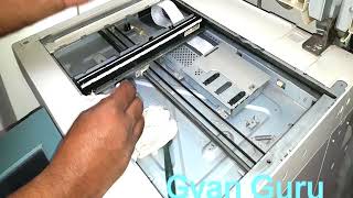 how to clean reader lamp for best photo copy of copier machine