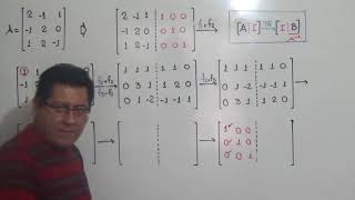 PROFE LUCKY- INVERSA DE UNA MATRIZ POR GAUSS