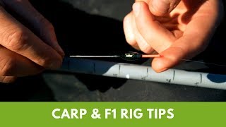 Carp and F1 Rig Tips with Callum Dicks