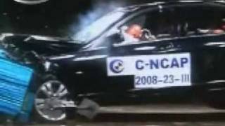 Crash Test 2008 Mercedes Benz C200 (Frontal Offset Test ) C-NCAP