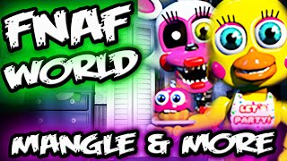 FNAF WORLD TEASER *NEW | Mangle, Toy Chica & Phantom Foxy | Five Nights at Freddy's WORLD Confirmed