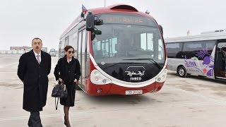 Avropa Oyunları üçün Avtobus deposu və Təlim mərkəzində görülən işlərlə tanışlıq