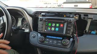 2019 USA Toyota Rav4Apple CarPlay OEM Retrofit - OEM Touch Controlled 86140-42460 [TNG CB Kit]