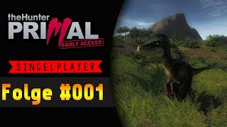 Bruchlandung bei den Dinos | THE HUNTER PRIMAL #01 ★ Let's Play The Hunter Primal