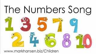 Counting Songs 1-10 for Children Numbers to Song Kindergarten Kids Toddlers Preschool Number Animal