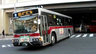 東急バス走行映像 いすゞキュービックLV KC-LV380N NJ1855
