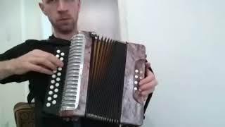 Katyusha Tutorial on Hohner Erica (A/D). Катюша - разбор. Диатоническая гармонь.