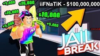 HOW I MADE $2 MILLION IN ONE HOUR! (Roblox JAILBREAK)