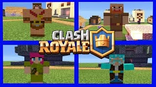 Clash of Royale Addon для Minecraft PE 1.0.2