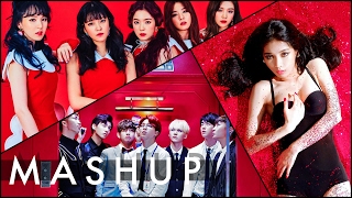 RED VELVET x BTS x HYUNA(현아) _ Rookie /Dope(쩔어) /Red(빨개요) MASHUP