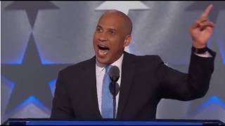 Cory Booker quotes Maya Angelou during DNC 2016 (Full speech)