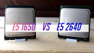 CPU battle: Xeon e5 1650 vs e5 2640 in 10 games