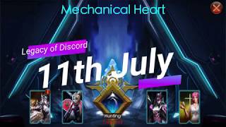 Legacy of Discord - 11 July Mechanical Heart Event