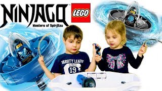 Лего Ниндзяго Кружитцу Волчки  Джей и Ния Lego Ninjago Master of Spinjitzu Nya and Jay