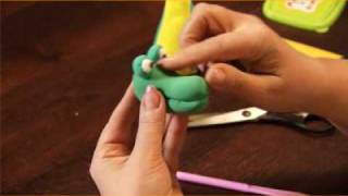 Масса для лепки, a-clay, оранжевый слон