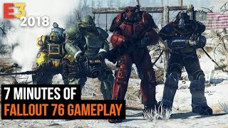 7 Minutes of Fallout 76 Gameplay - E3 2018