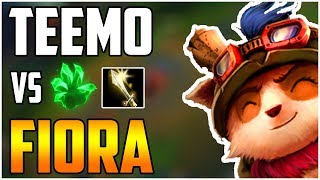 Best Teemo NA | Grasp Teemo | Teemo vs Fiora !