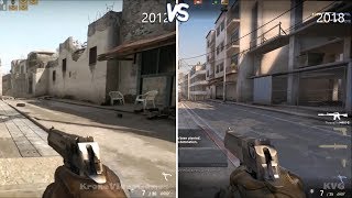 Counter-Strike: Global Offensive (2012) - vs Counter-Strike: Global Offensive (2018) - Comparison HD