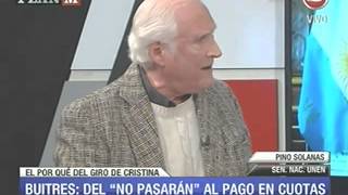 Imperdible Pino Solanas con Maxi Montenegro 24/ 6/ 14