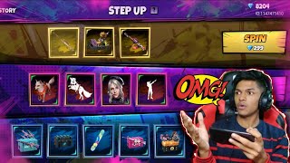 I Got Legendary Graffiti Groza Gun Skin From New Step Up Event At Garena Free Fire 2020
