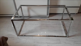 Stolik ze stali nierdzewnej, polerownie, szlifowanie stali nierdzewnej SPAW-INOX